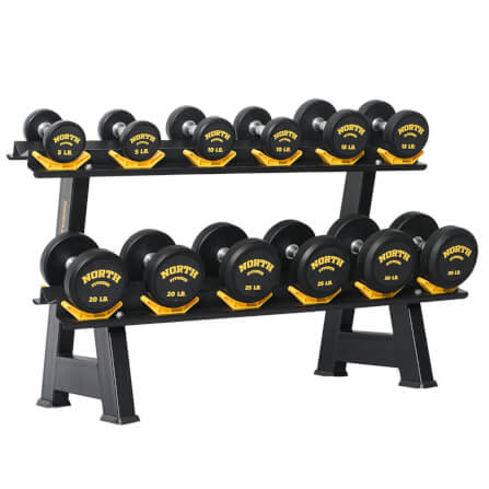 เซตดัมเบลหุ้มยาง NORTH FITNESS รุ่น DVR 30_1